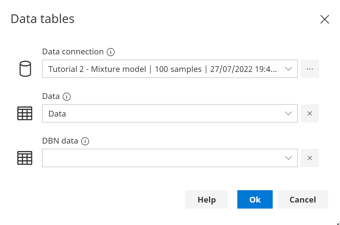 Data tables